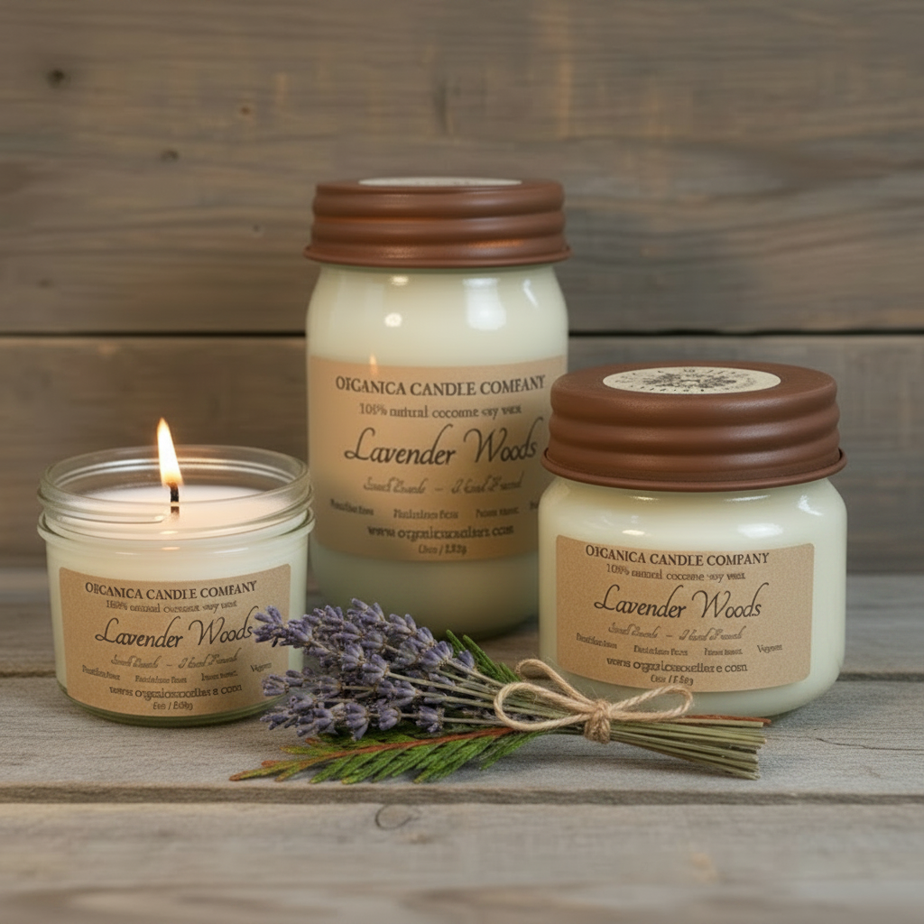 Lavender Woods - Mason - 8 oz