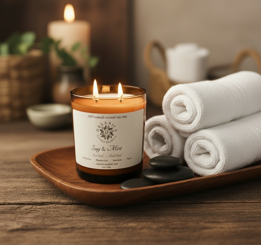 Apothecary Glass Candles