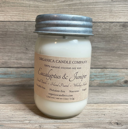 Eucalyptus & Juniper - Mason - 12 oz