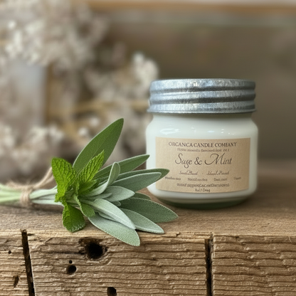 Sage & Mint - Mason - 8 oz