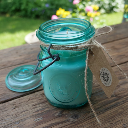 Vintage 1976 Bicentennial Mason Jar Candle