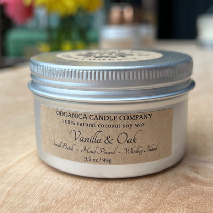 Vanilla & Oak - Travel Tin - 3.5 oz