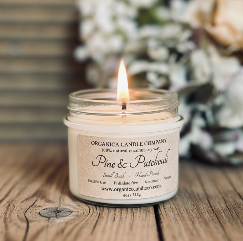 Pine Patchouli - Mason - 4 oz