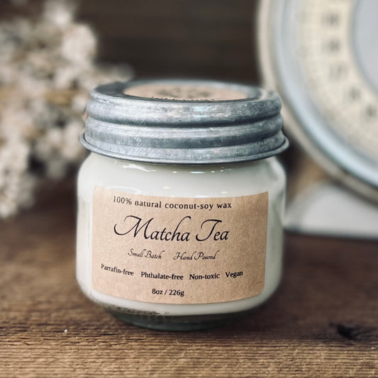 Matcha Tea - Mason - 8 oz