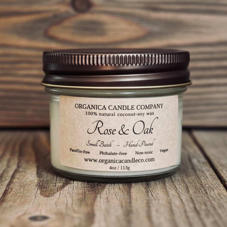 Rose & Oak - Mason - 4 oz