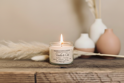 Vanilla & Oak - Mason - 4 oz