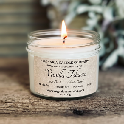 Vanilla Tobacco - Mason - 4 oz