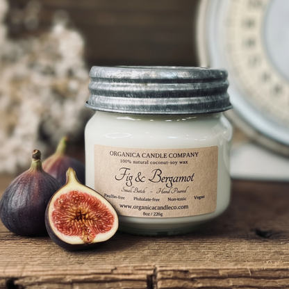 Fig & Bergamot - Mason - 8 oz