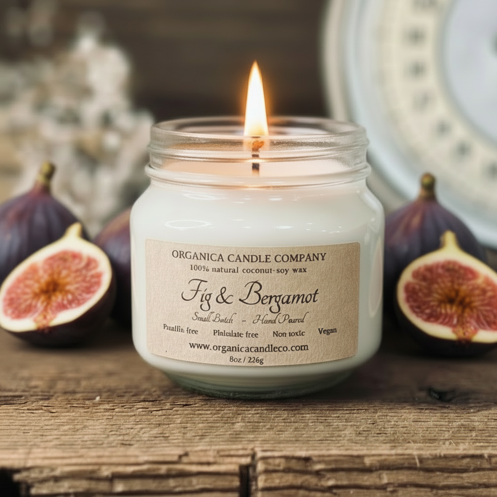 Fig & Bergamot - Mason - 8 oz