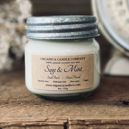 Sage & Mint - Mason - 8 oz