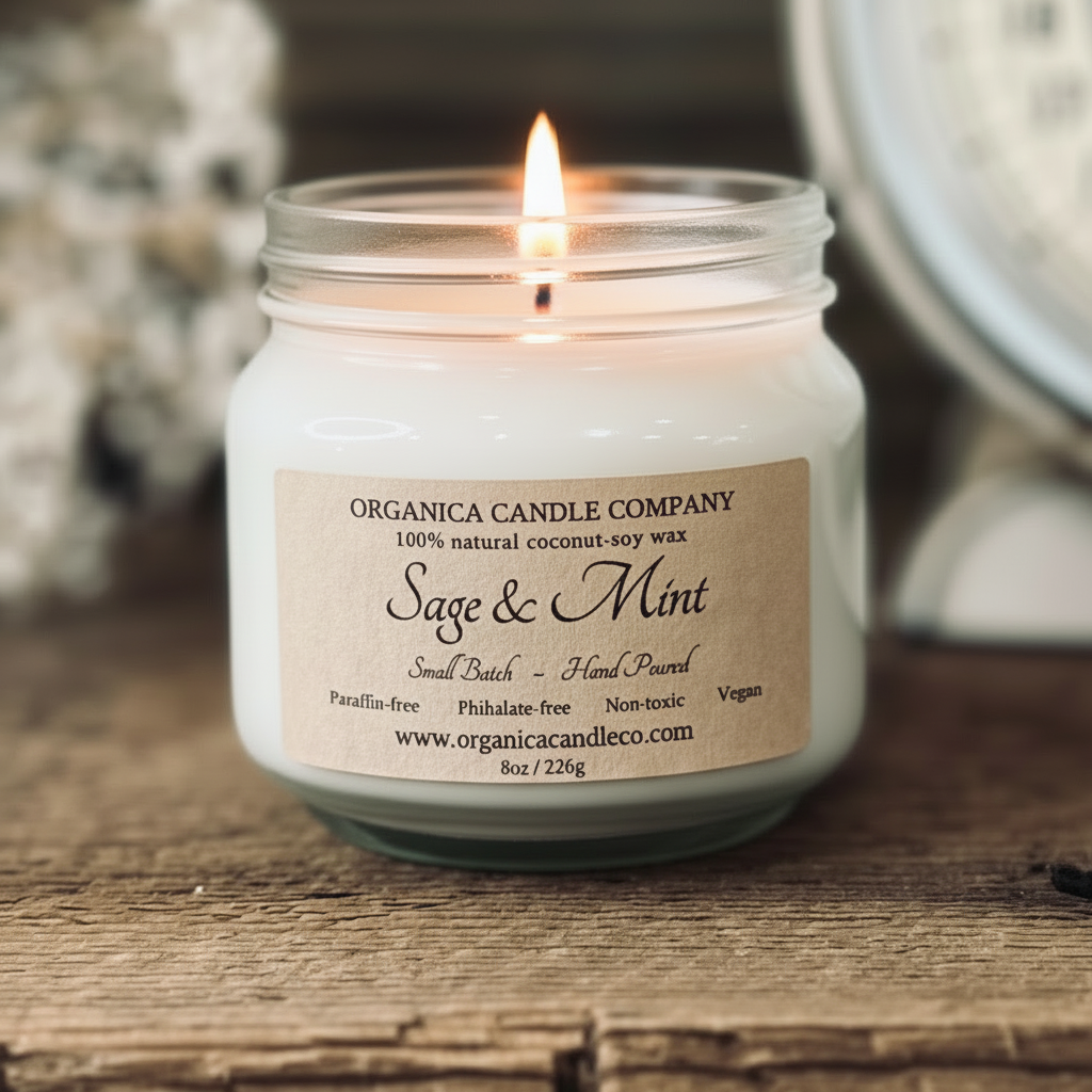 Sage & Mint - Mason - 8 oz