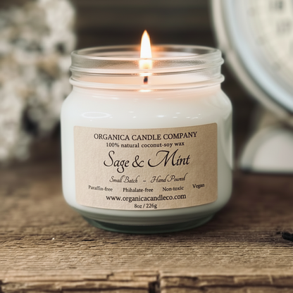 Sage & Mint - Mason - 8 oz