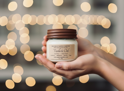 Vanilla & Oak - Mason - 8 oz