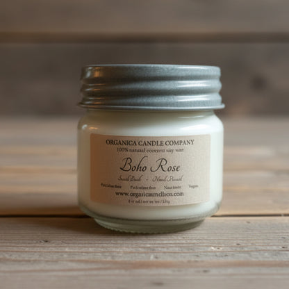 Boho Rose - Mason - 8 oz