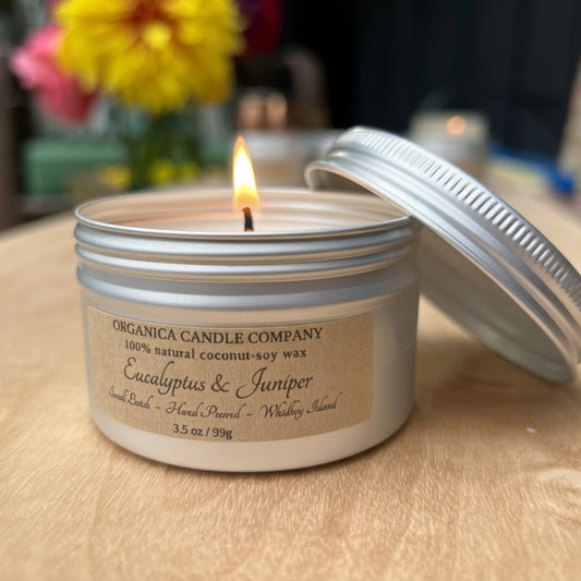 Eucalyptus & Juniper - Travel Tin - 3.5 oz