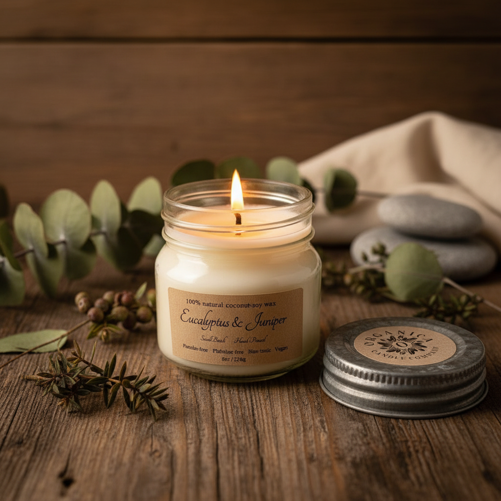 Eucalyptus & Juniper - Mason - 8 oz