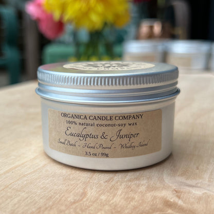 Eucalyptus & Juniper - Travel Tin - 3.5 oz