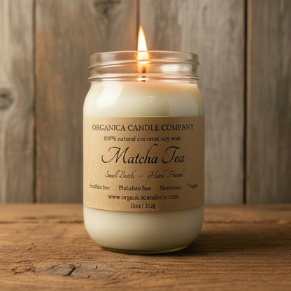 Matcha Tea - Mason - 12 oz
