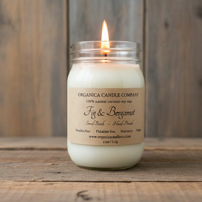 Fig & Bergamot - Mason - 12 oz