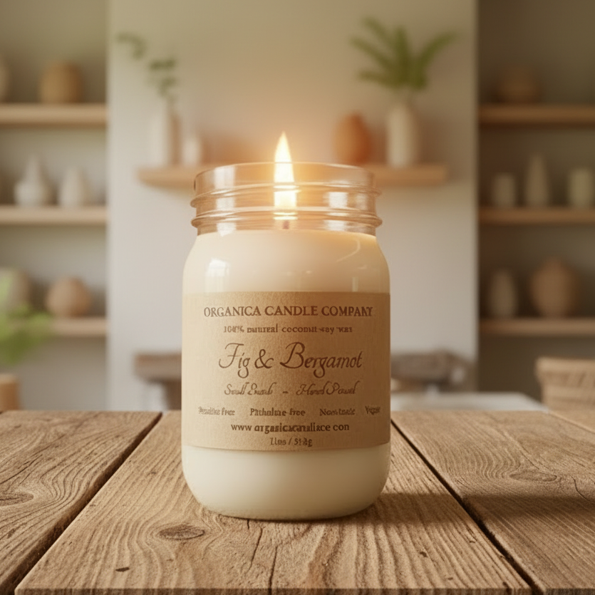 Fig & Bergamot - Mason - 12 oz