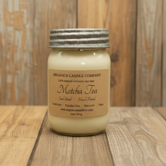 Matcha Tea - Mason - 12 oz
