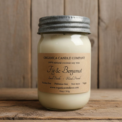 Fig & Bergamot - Mason - 12 oz
