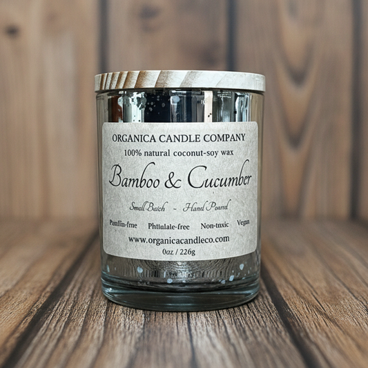 Bamboo Cucumber - Mercury With Wooden lid- 6 oz