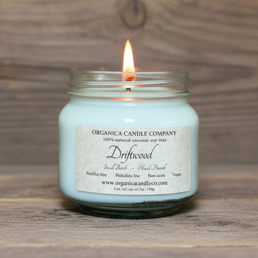 Driftwood - Mason Jar - 8 oz
