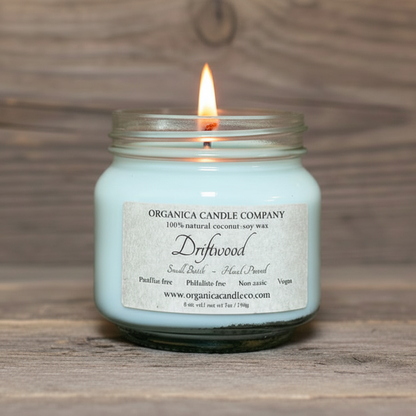 Driftwood - Mason Jar - 8 oz