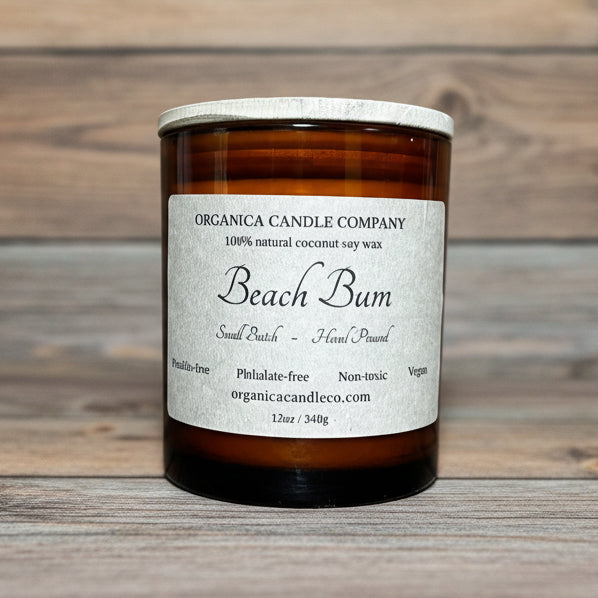 Beach Bum - Apothecary Jar w/Lid Double Wick - 12 oz